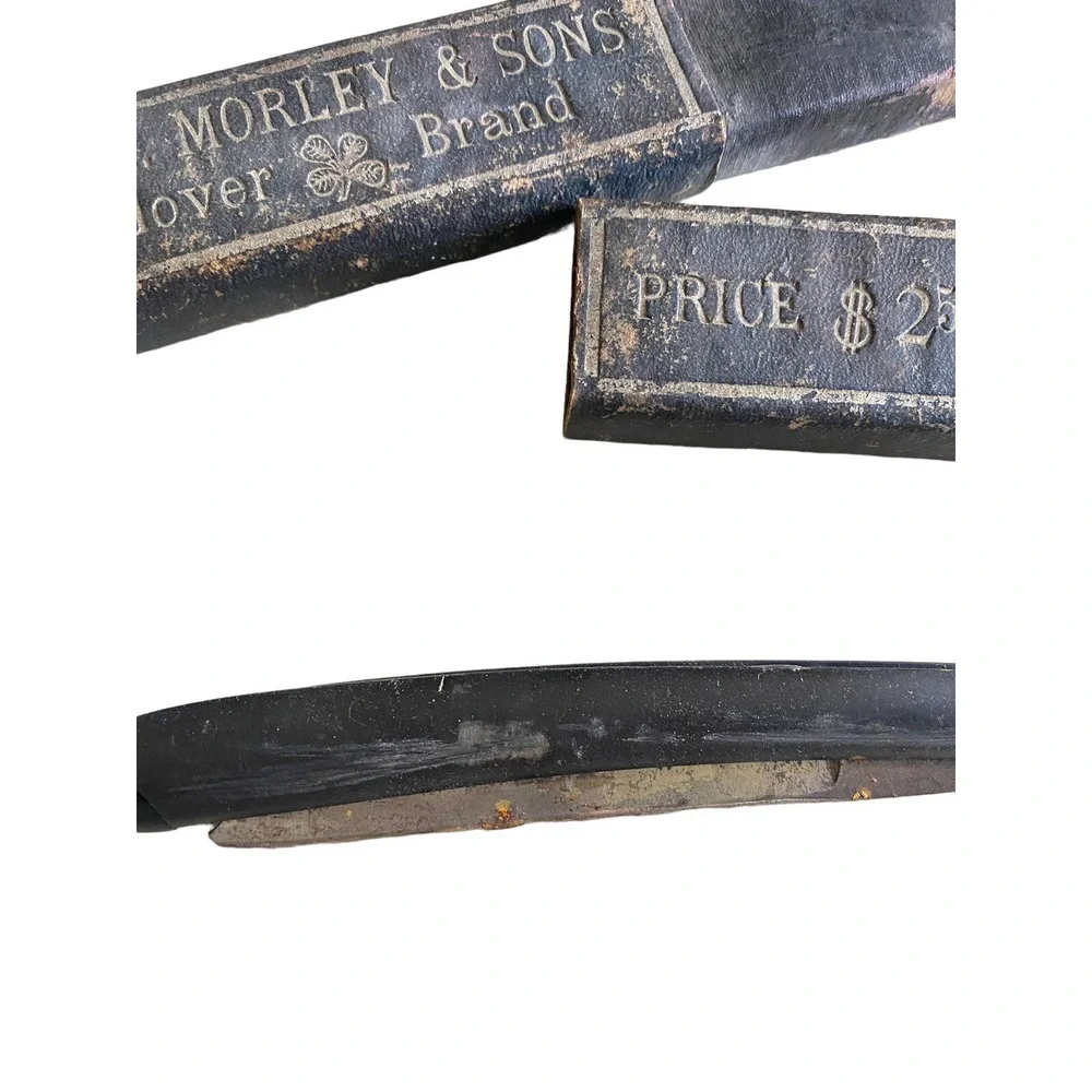 Vintage W.H.‎ Morley & Sons Clover Brand Straight Razor Made in Germany
